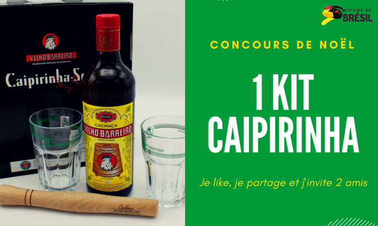 Concours de Noël - 1 kit caipirinha - je like, je partage et j'invite 2 amis