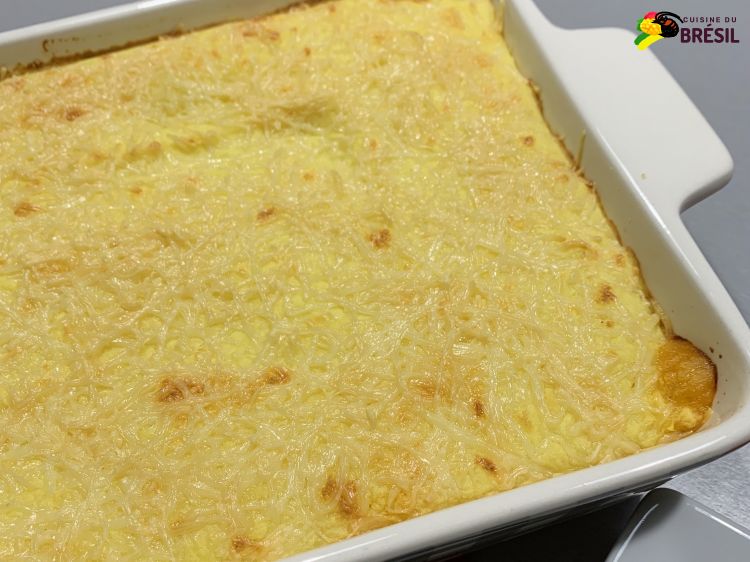 Escondidinho brésilien à la viande séchée