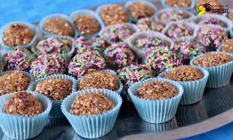 Le brigadeiro est un dessert super mignon et qui plait beaucoup aux enfants. C'est parfait pour une fête d'anniversaire.