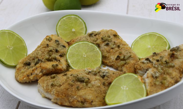 Escalopes de poulet ou dinde avec mayonnaise et cornichons